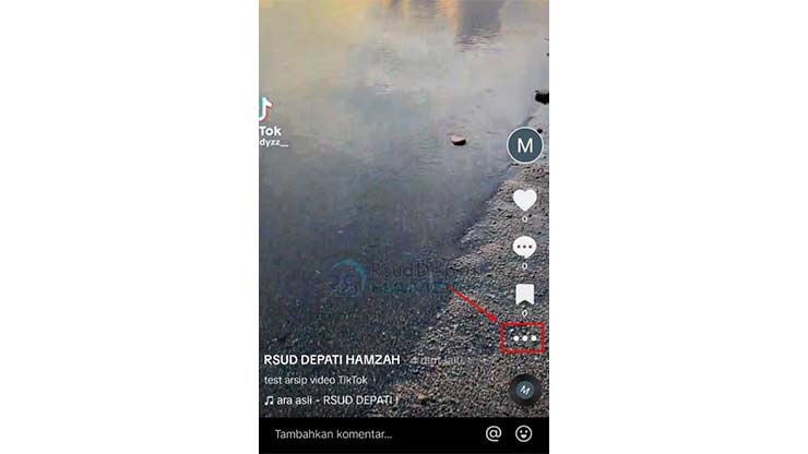 Masuk ke Menu Lainnya di Video