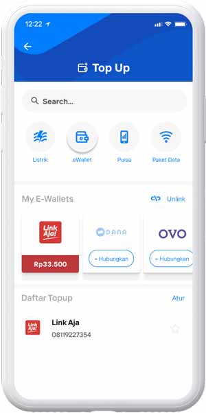 Pilih eWallet