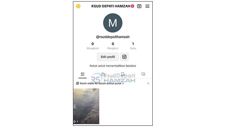 Selesai Masuk Akun TikTok yang Lama