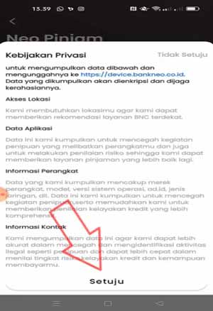 Setujui Kebijakan Privasi