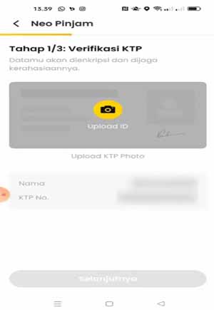 Upload Data KTP