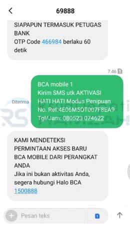 bca mobile verifikasi