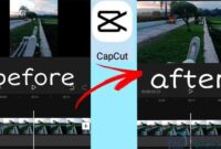 cara mengubah video landscape menjadi potrait di capcut