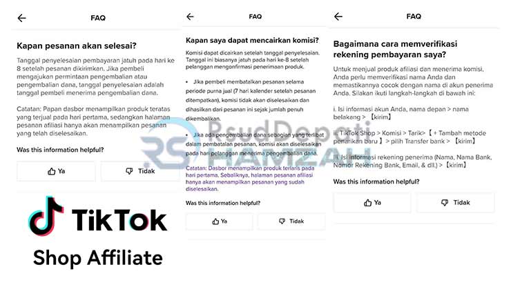 Aturan Mendapat Komisi Affiliate