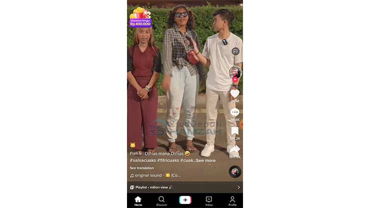 Buka Aplikasi TikTok Untuk Menarik Uang