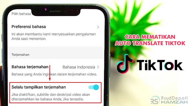 Cara Mematikan Auto Translate TikTok