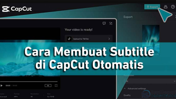 Cara Membuat Subtitle Otomatis di Capcut Android Paling Mudah!!