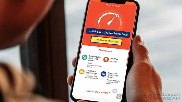 Cara Memunculkan Shopee Meter