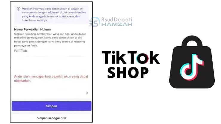 Cara Mengatasi Verifikasi TikTok Shop Gagal Terus