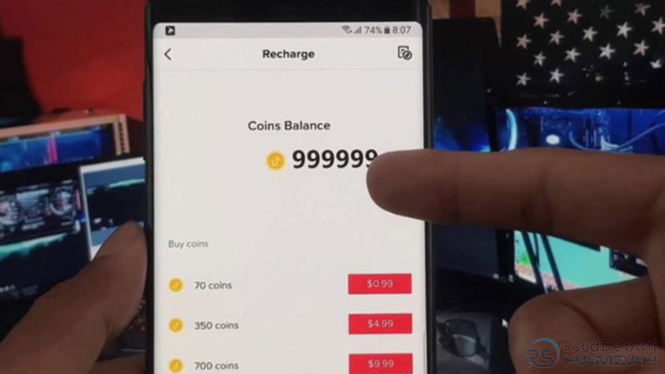Cara Top Up TikTok Koin Lewat DANA