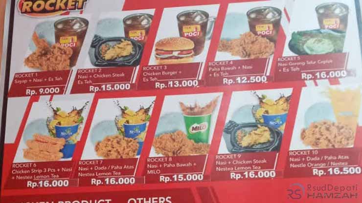 Harga Paket Rocket Chicken