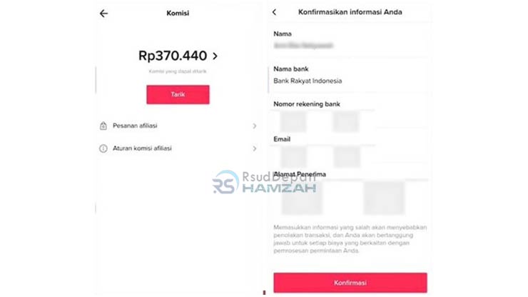 Penyebab Tidak Bisa Mencairkan Komisi TikTok