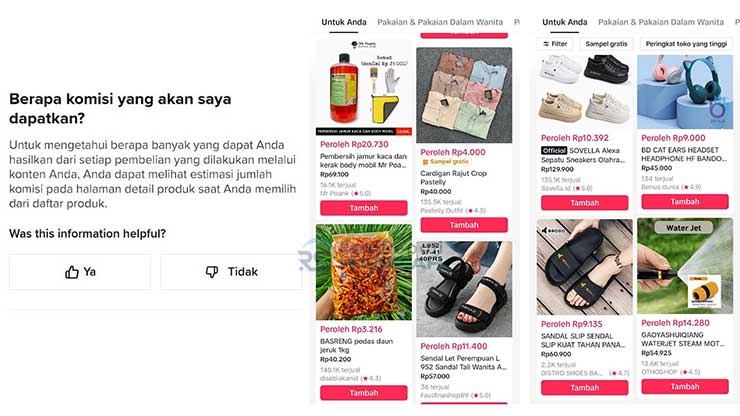 Perhitungan Komisi TikTok Affiliate