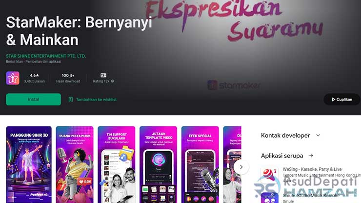 aplikasi starmaker