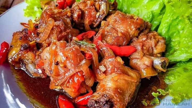 ayam kecap pedas