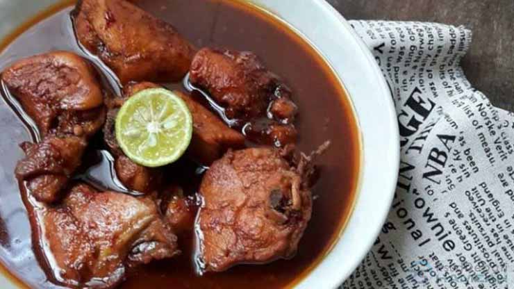 ayam kecep kuah