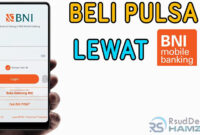 cara beli pulsa di bni mobile