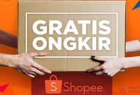 cara mendapatkan gratis ongkir di shopee