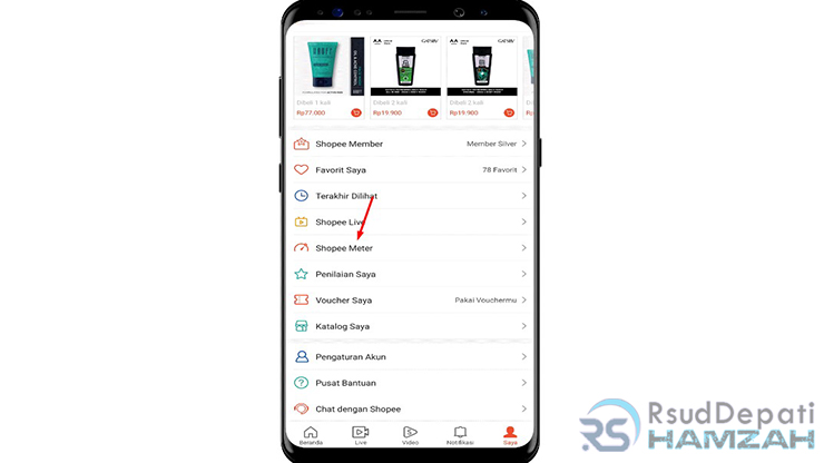 keuntungan shopee meter