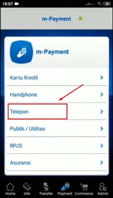 klik telepon