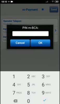 masukan PIN BCA