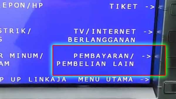 pilih pembayaran lainnya