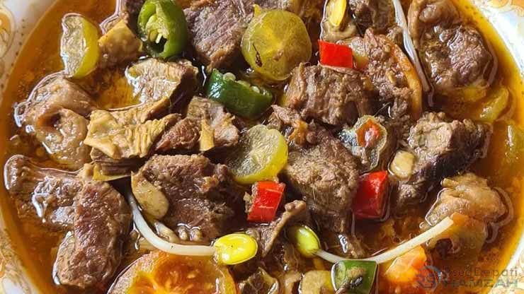 resep asem asem daging