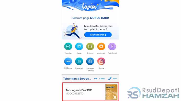 tabungan mandiri