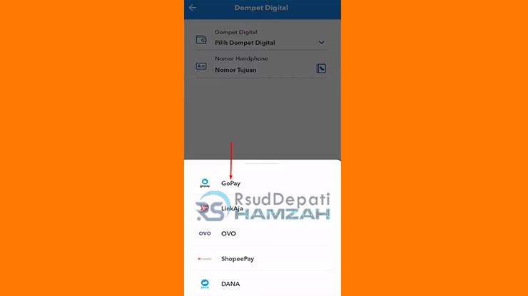 top up gopay brimo