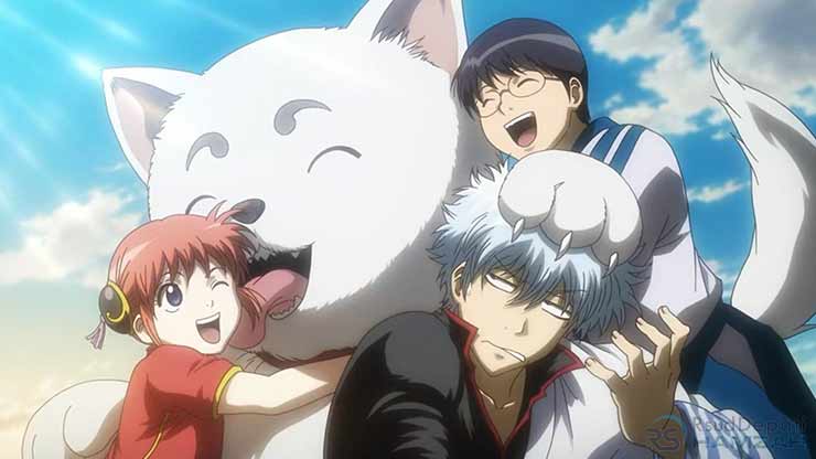 Anime Gintama Gintoki Sakata Kagura