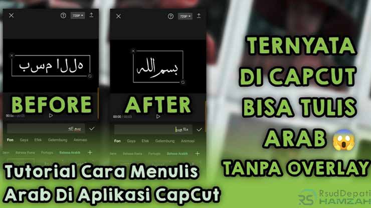 Arabic Text Converter For Capcut & Cara Menggunakan