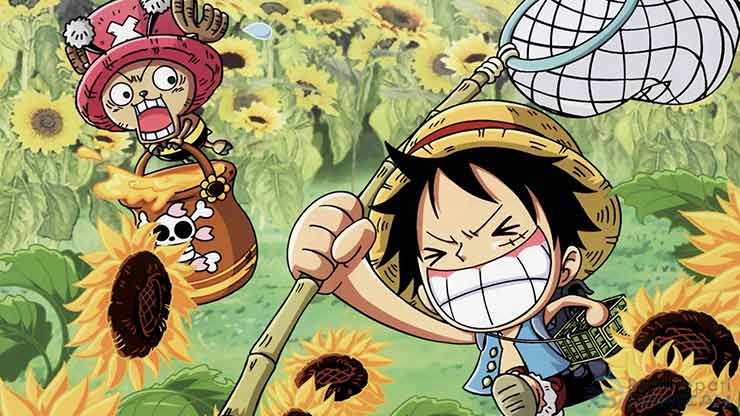 Luffy and Coper Funny Anime