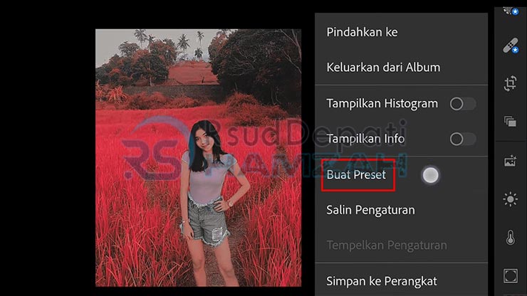 Membuat Preset Baru