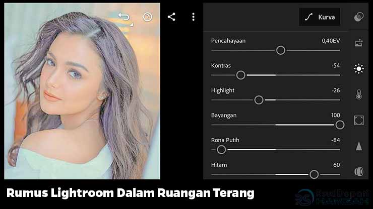 Rumus Lightroom Dalam Ruangan Terang