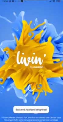 buka aplikasi livin mandiri