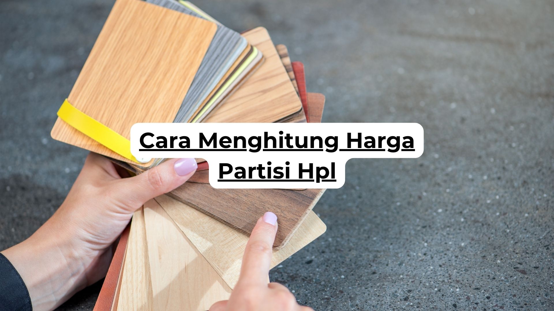 Cara Menghitung Harga Partisi Hpl