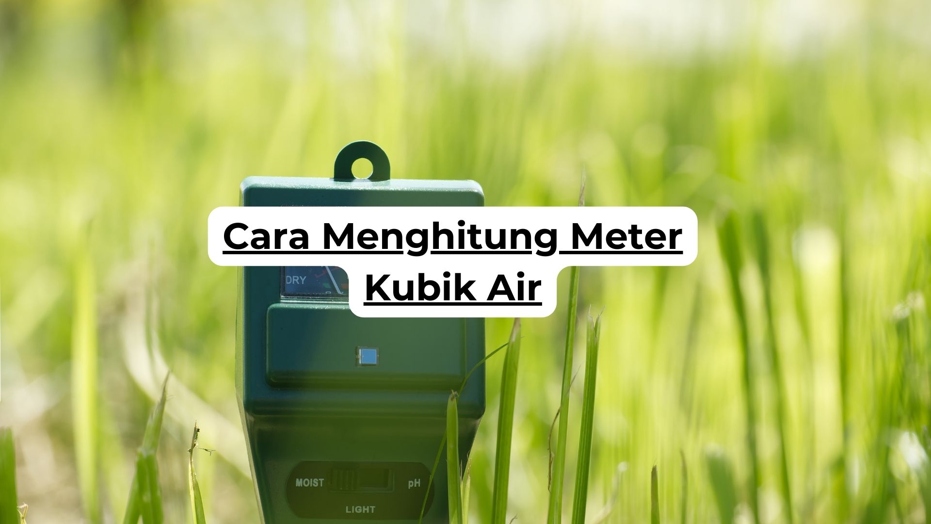 Cara Menghitung Meter Kubik Air