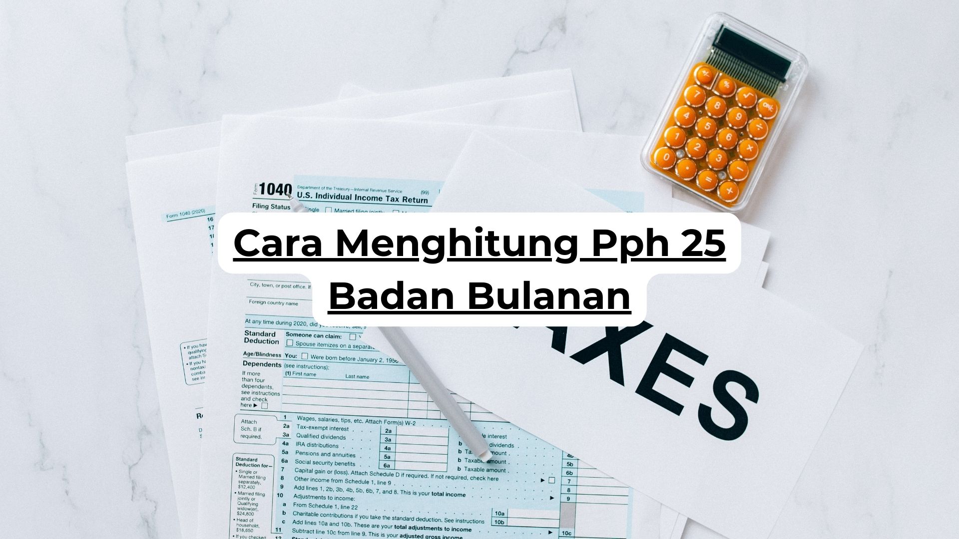 Cara Menghitung Pph 25 Badan Bulanan