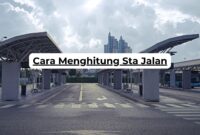 Cara Menghitung Sta Jalan