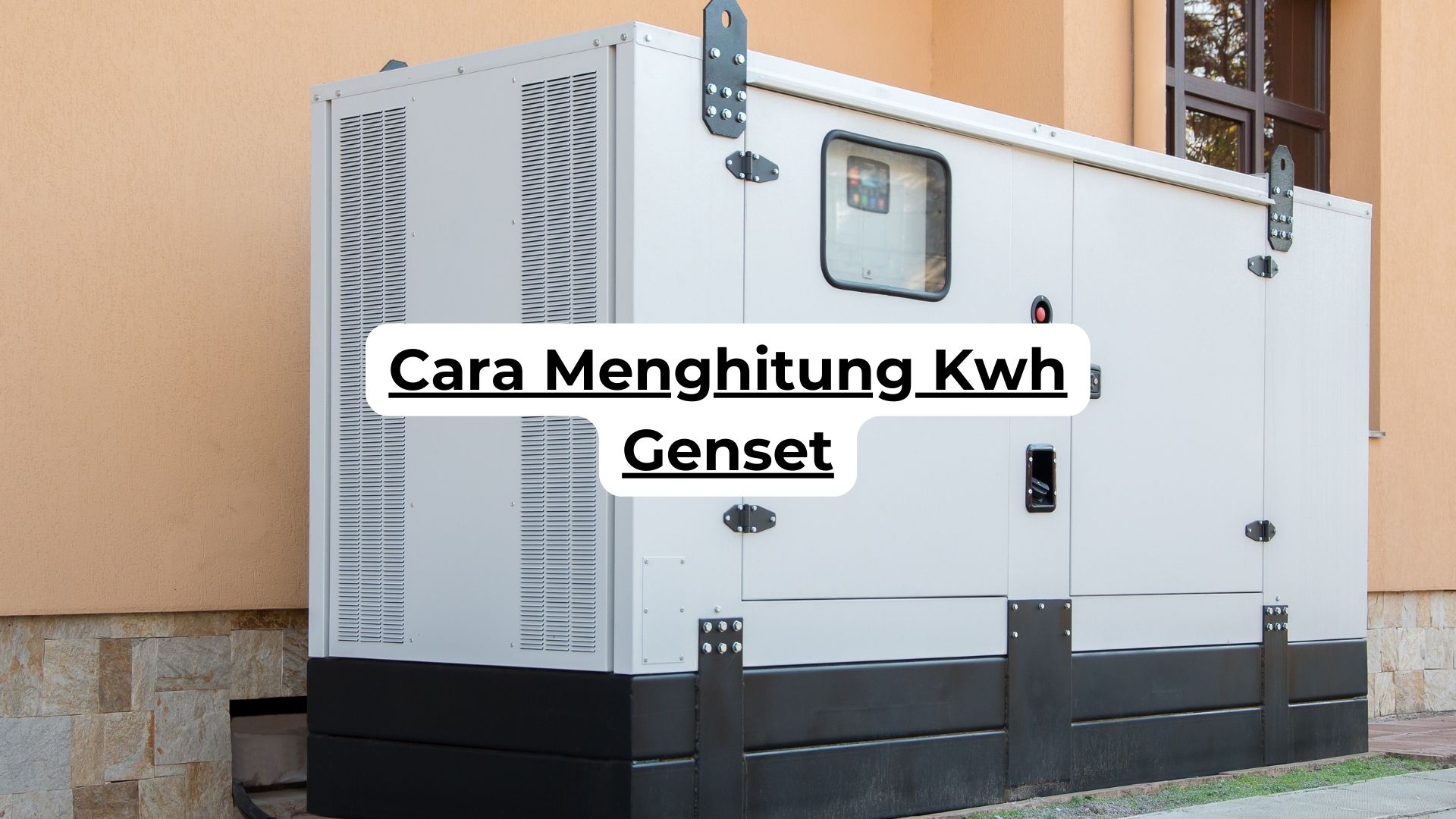 Cara Menghitung Kwh Genset