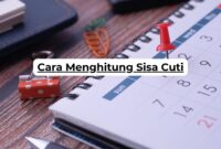 Cara Menghitung Sisa Cuti