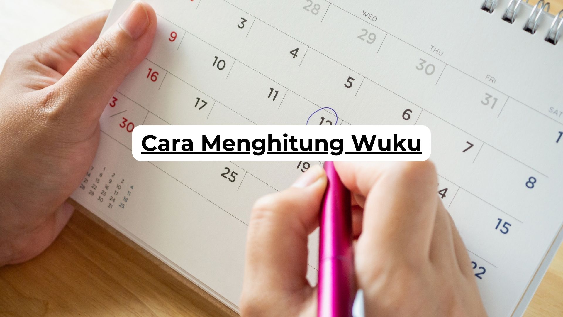 Cara Menghitung Wuku