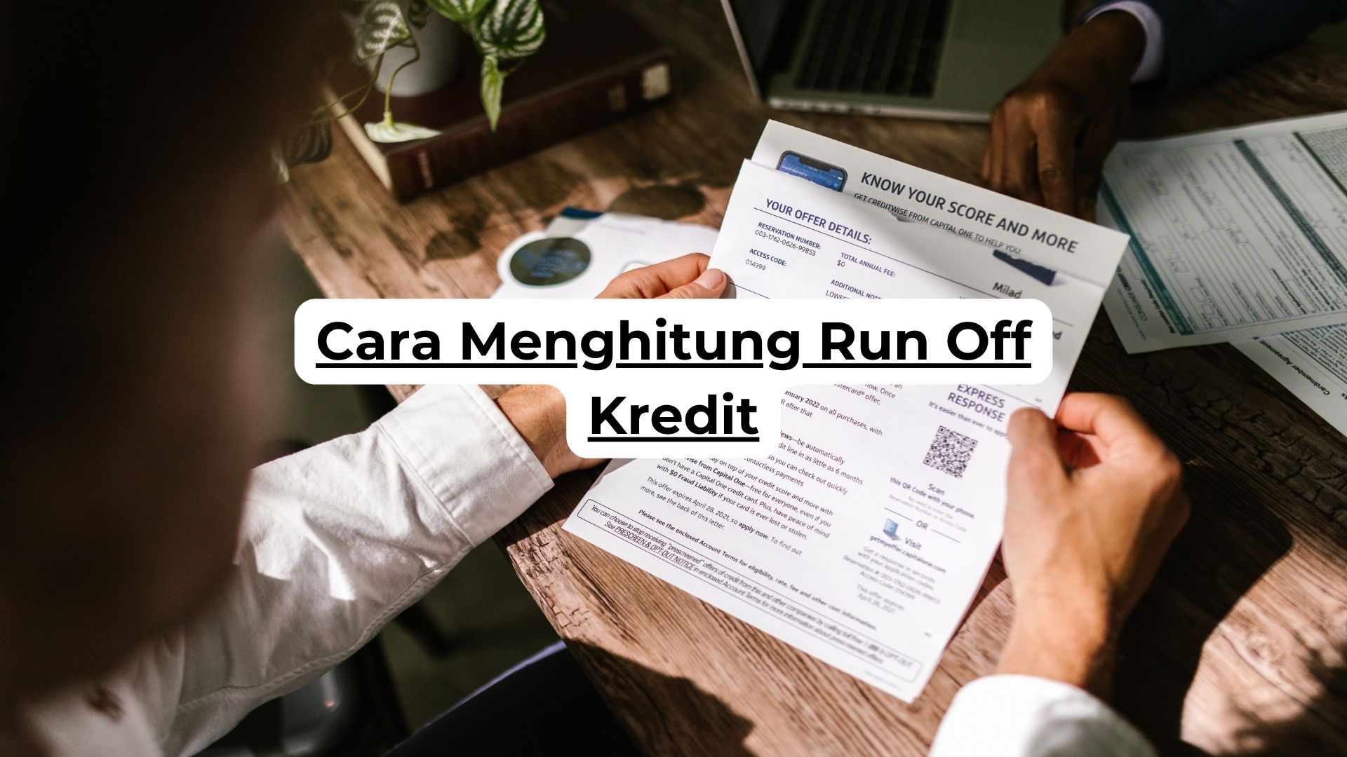 Cara Menghitung Run Off Kredit