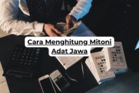 Cara Menghitung Mitoni Adat Jawa