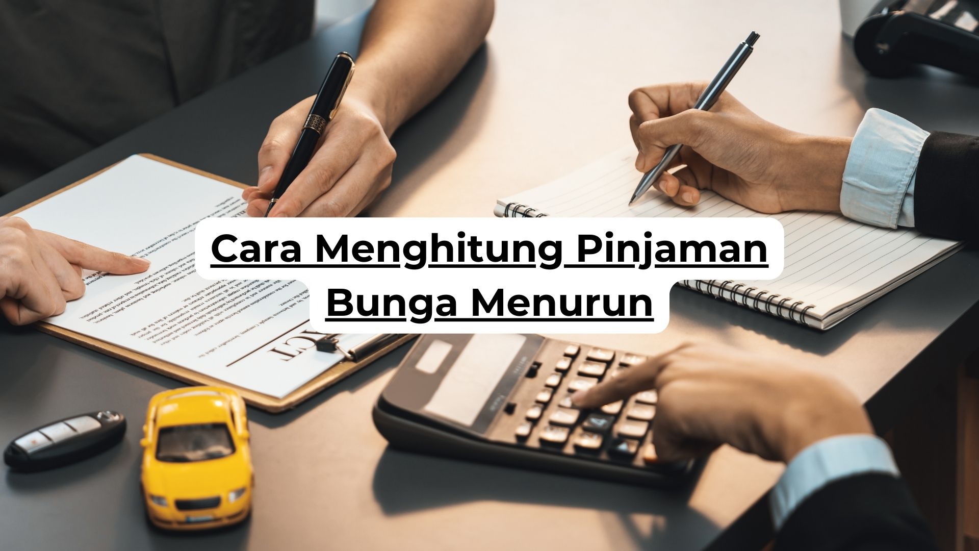 Cara Menghitung Pinjaman Bunga Menurun