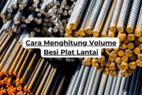 Cara Menghitung Volume Besi Plat Lantai