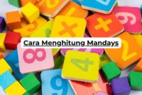 Cara Menghitung Mandays