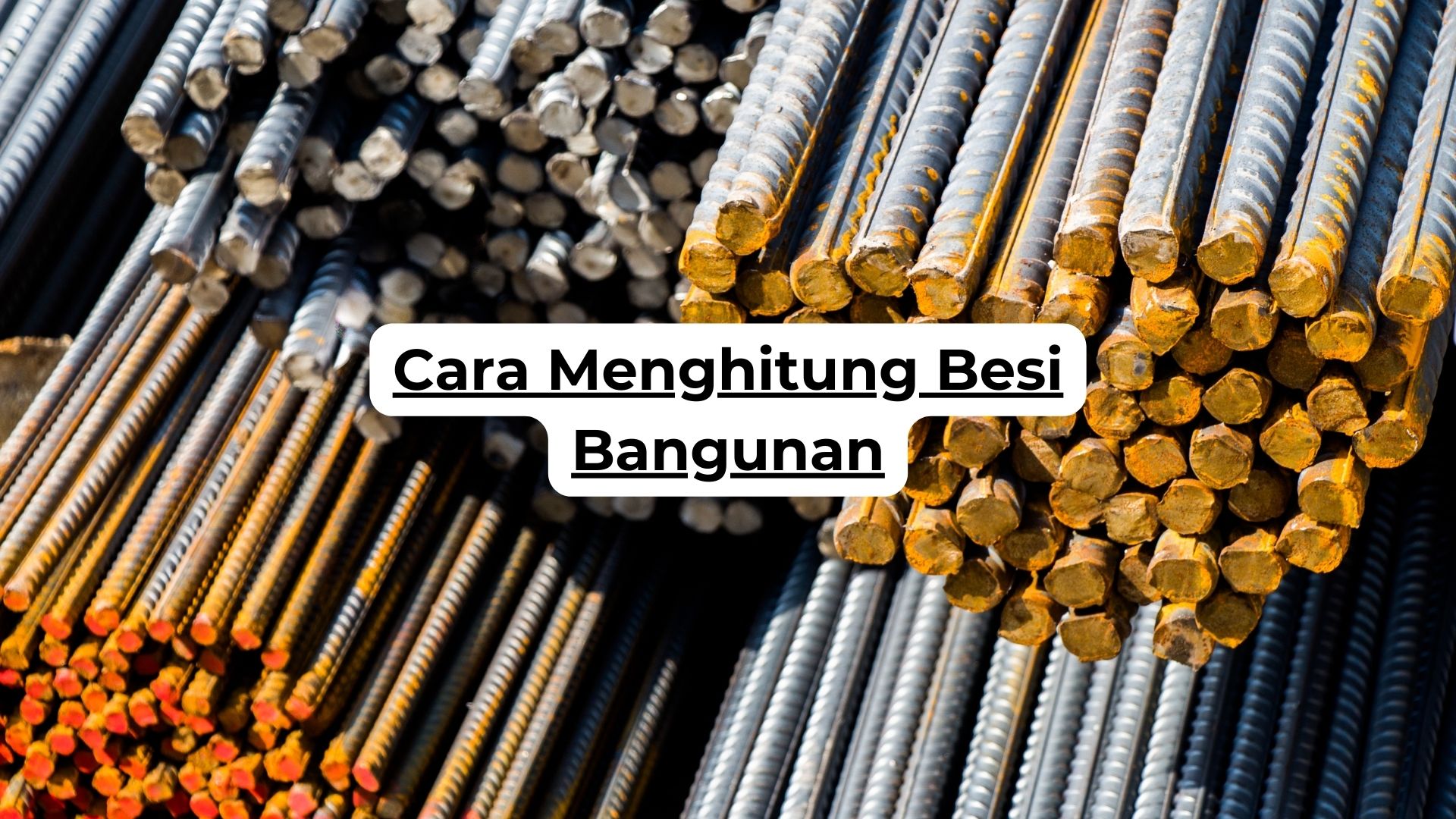 Cara Menghitung Besi Bangunan