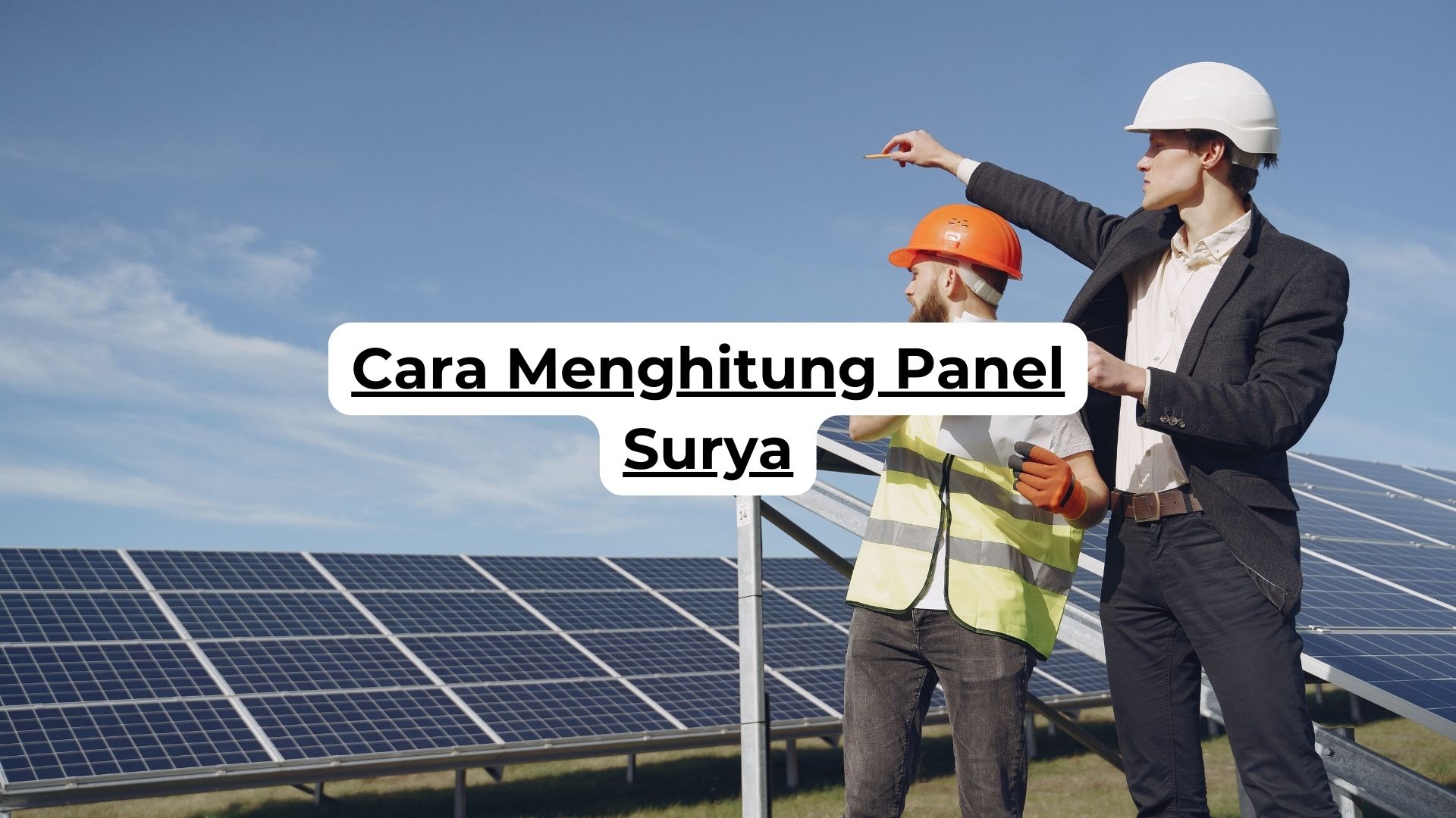 Cara Menghitung Panel Surya