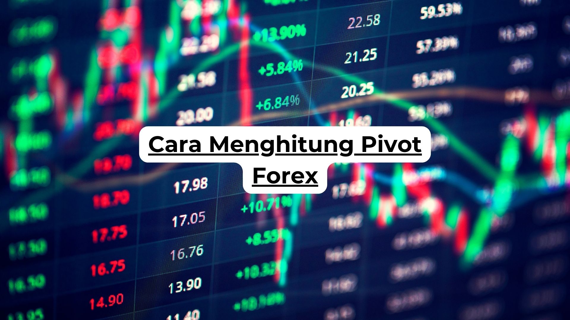 Cara Menghitung Pivot Forex